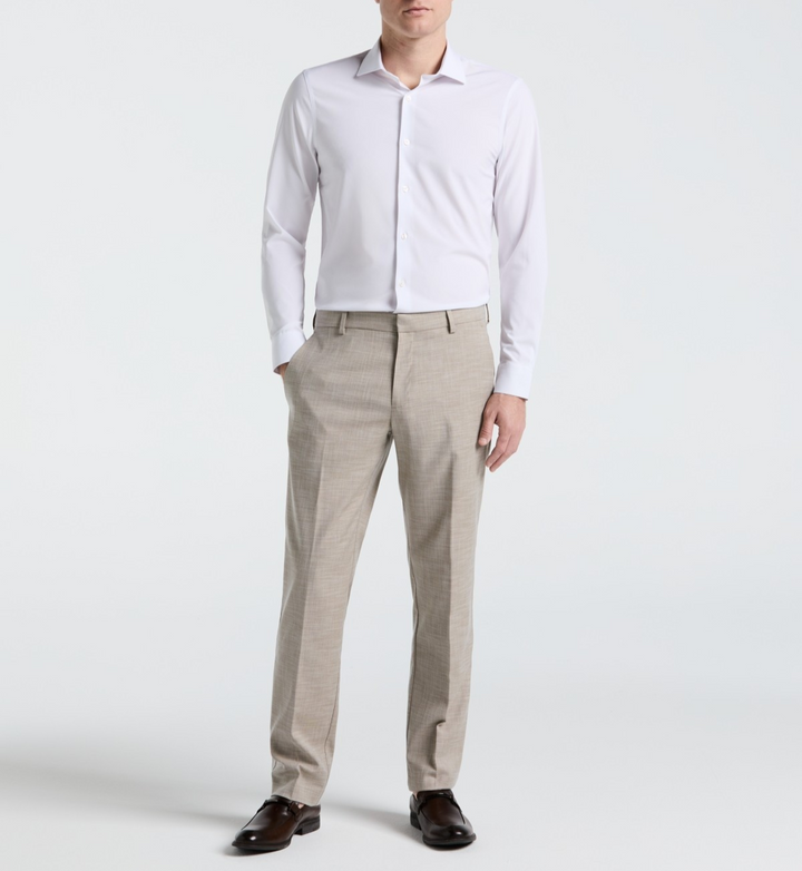 Perry Ellis Portfolio Modern Fit Sharkskin Dress Pants MSRP $95