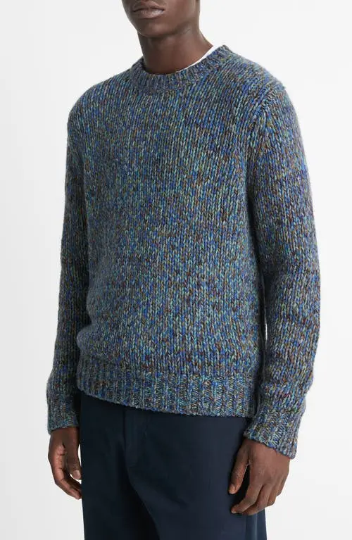 Vince Men's Homespun Marled Crew Neck Sweater MSRP $445