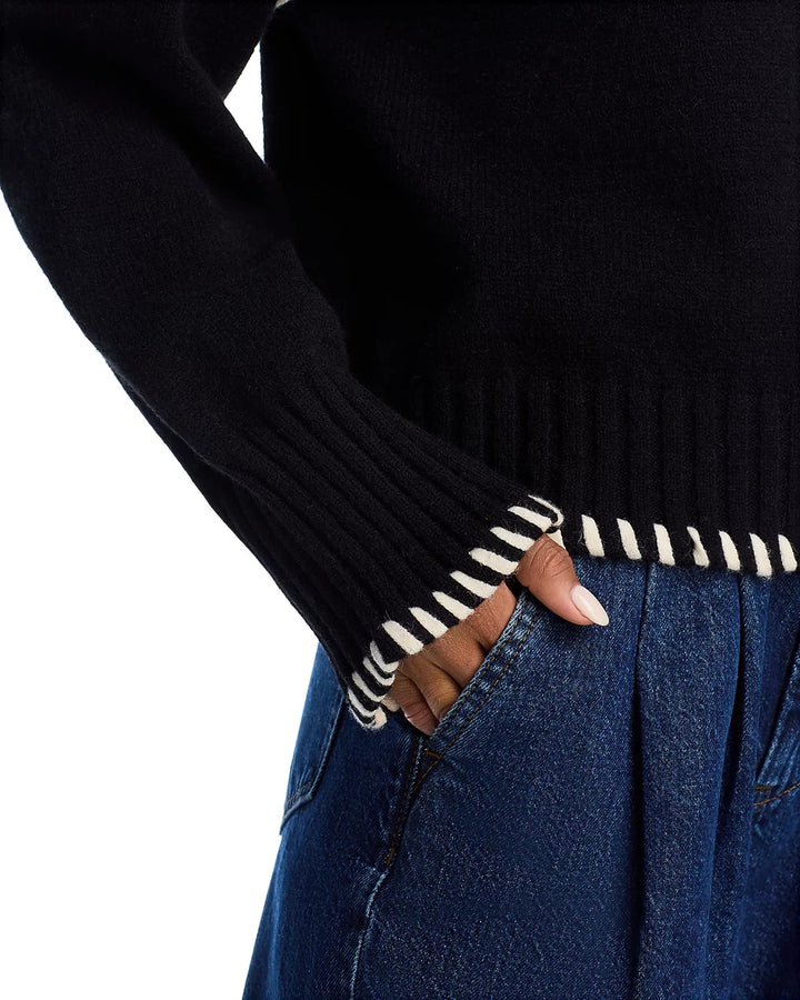 En Saison Merrill Whip Stitch Sweater MSRP $98