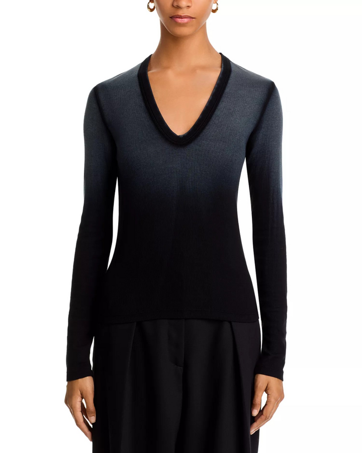 Cotton Citizen Verona U Neck Tee MSRP $125