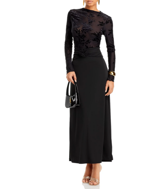 WAYF Jodi Maxi Skirt MSRP $88