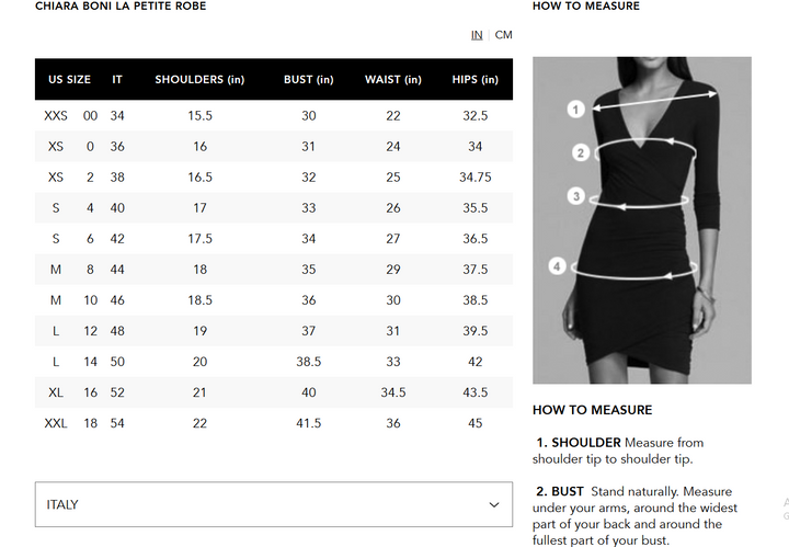 Chiara Boni La Petite Robe Efeso Pencil Skirt MSRP $450
