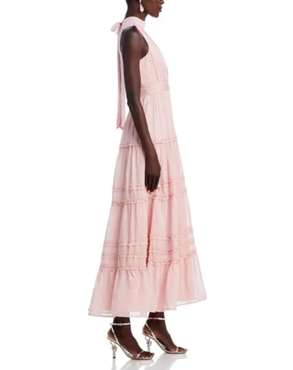 AQUA Tiered Sleeveless Maxi Dress MSRP $118
