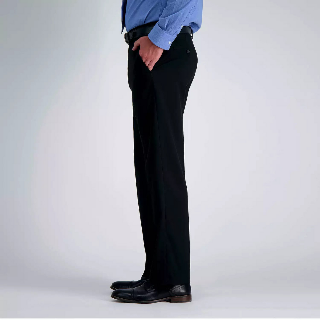 Men's Haggar® Premium Classic-Fit Flat-Front Stretch Suit Pants MSRP $100