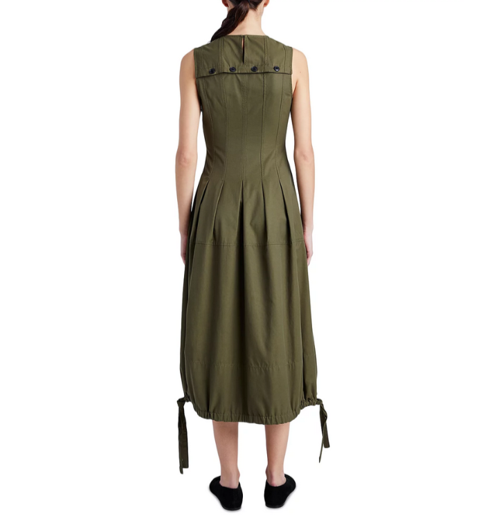 Proenza Schouler White Label Marley Buble Hem Dress MSRP $550