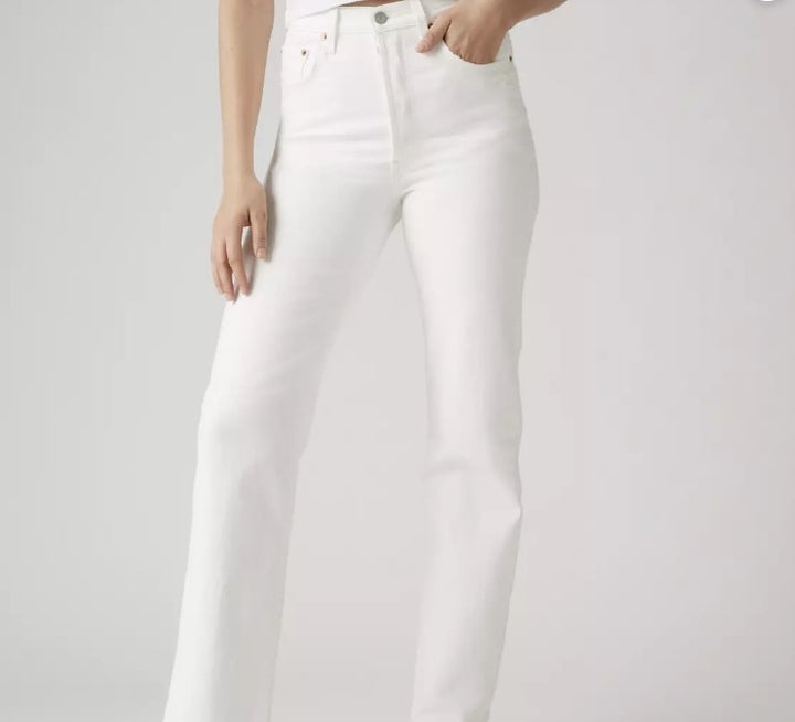 Levi's Ribcage Straight Ankle Jeans MSRP $110