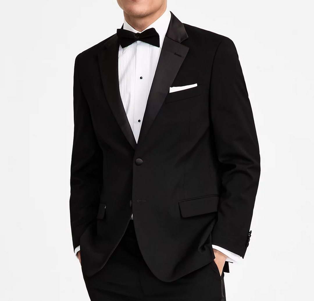 Nautica Men's Modern-Fit Stretch Tuxedo Suit Jacket MSRP $395