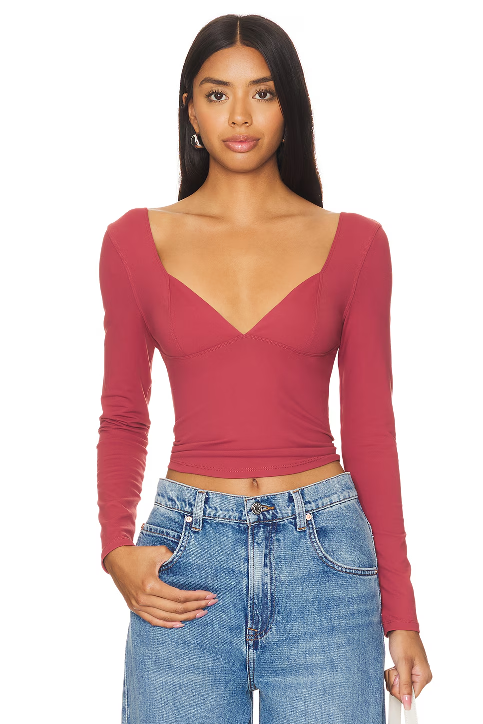 Free People Duo Long Sleeve Top
