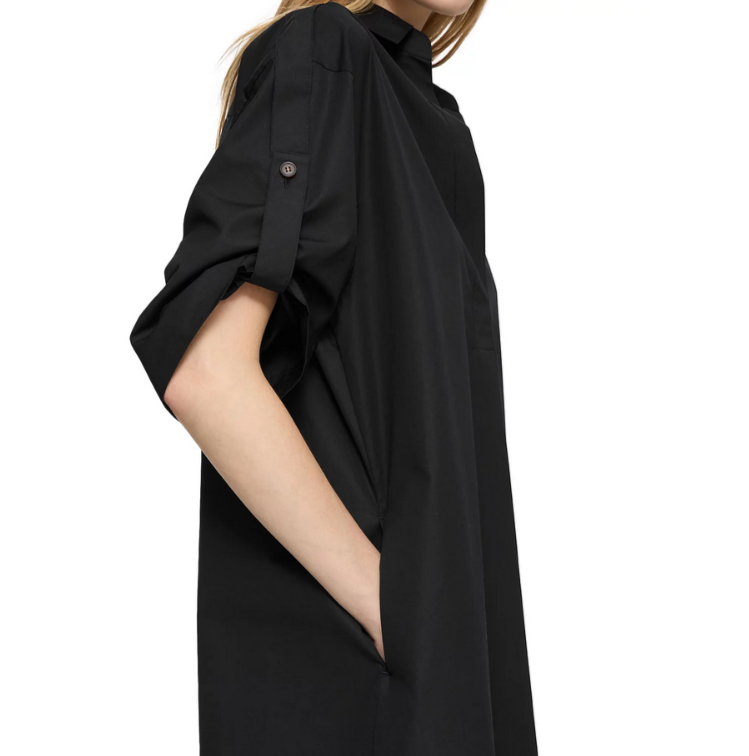 Lafayette 148 New York Tab Sleeved Popover Dress MSRP $798