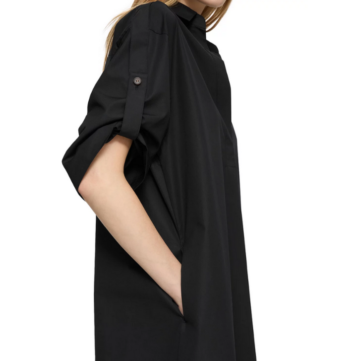 Lafayette 148 New York Tab Sleeved Popover Dress MSRP $798