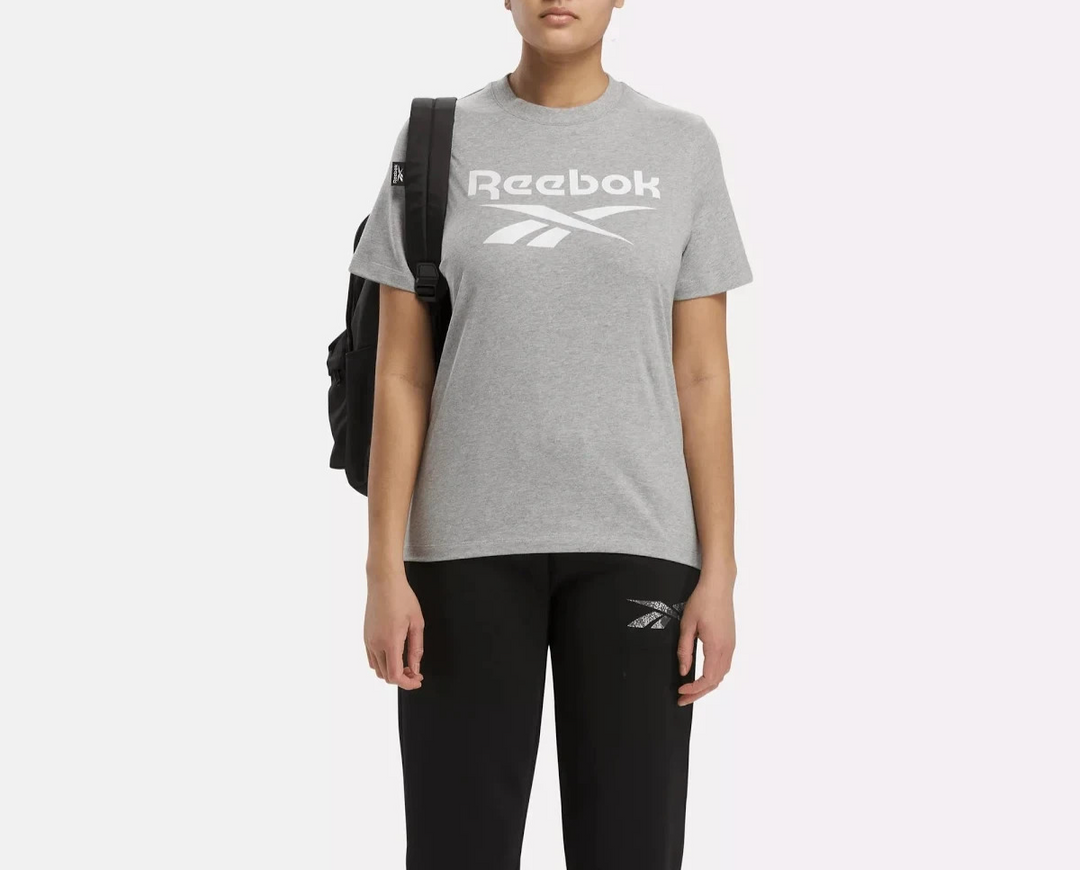 Reebok Women's Short Sleeve Logo Graphic T-Shirt MSRP $25
