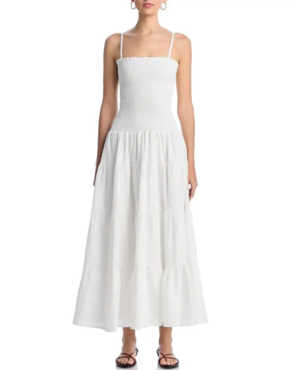 Peixoto Clementine Tiered Maxi Dress MSRP $178