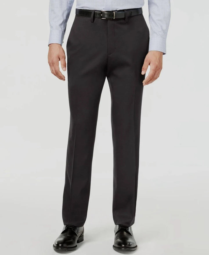 Kenneth Cole Reaction Men's Slim-Fit Stretch Gabardine Dress Pants MSRP $95