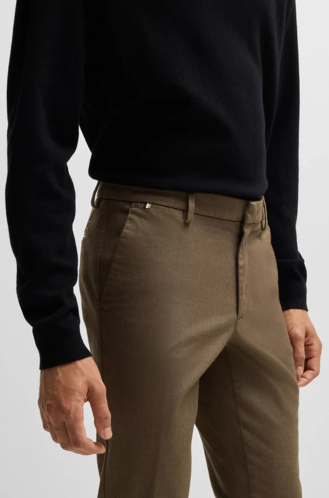 Boss Slim-fit chinos in mouliné twill MSRP $178 Size 36R