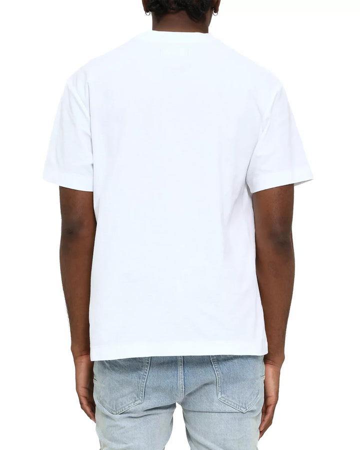 Purple Brand Men's Textured Graphic Logo Tee MSRP $150