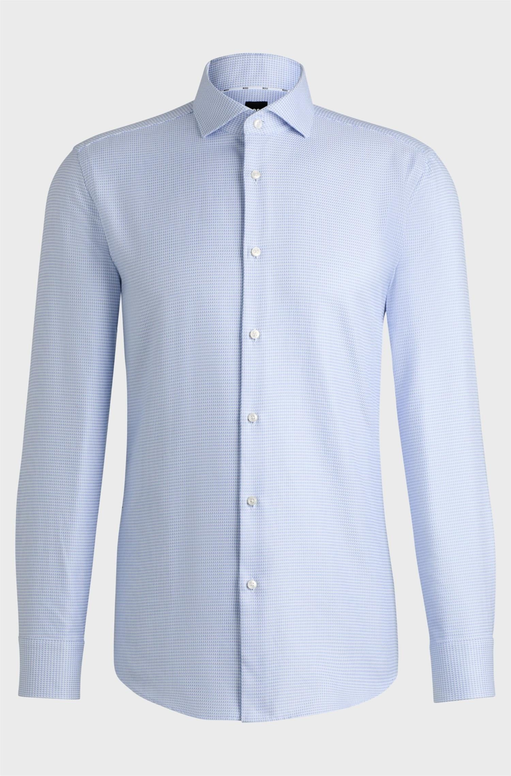 Boss Hank Spread Slim Fit Dress Shirt MSRP $128