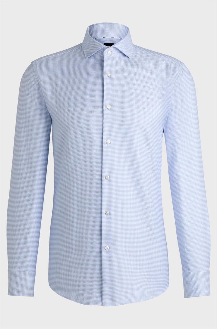 Boss Hank Spread Slim Fit Dress Shirt MSRP $128