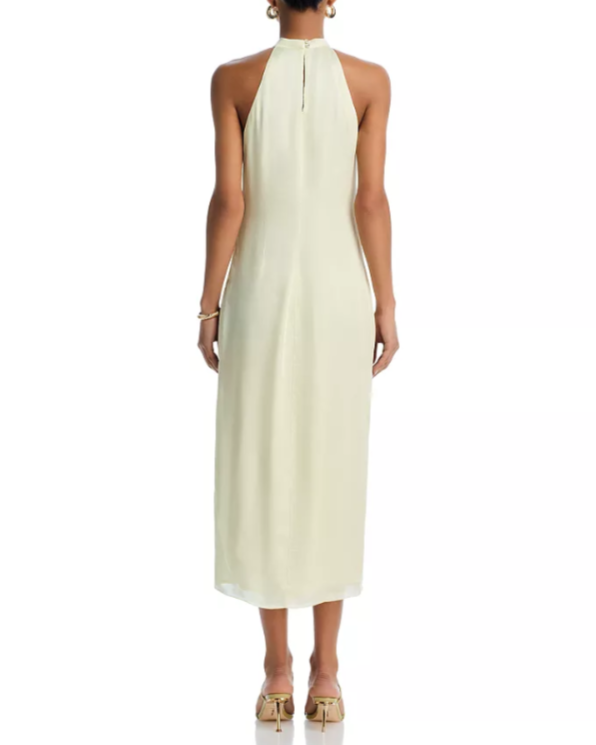 Hemant and Nandita Floral Halter Midi Dress MSRP $468