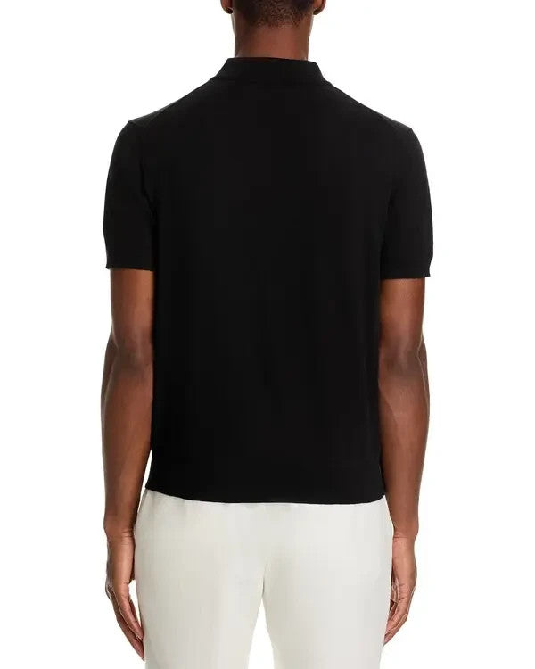 The Men's Store Short Sleeve Sweater Polo MSRP $98