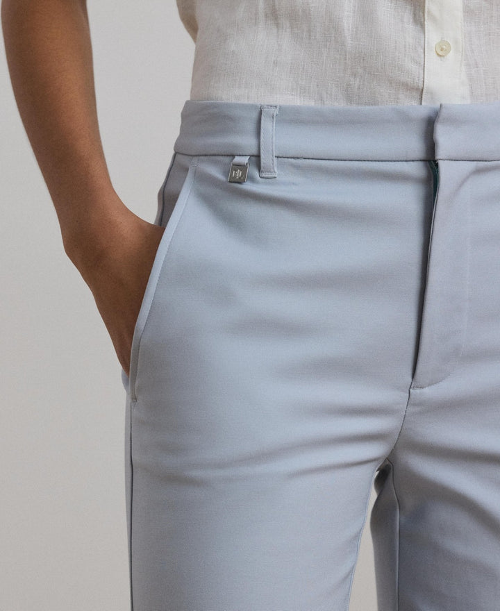 Lauren Ralph Lauren Double-Faced Stretch Cotton Pant MSRP $145