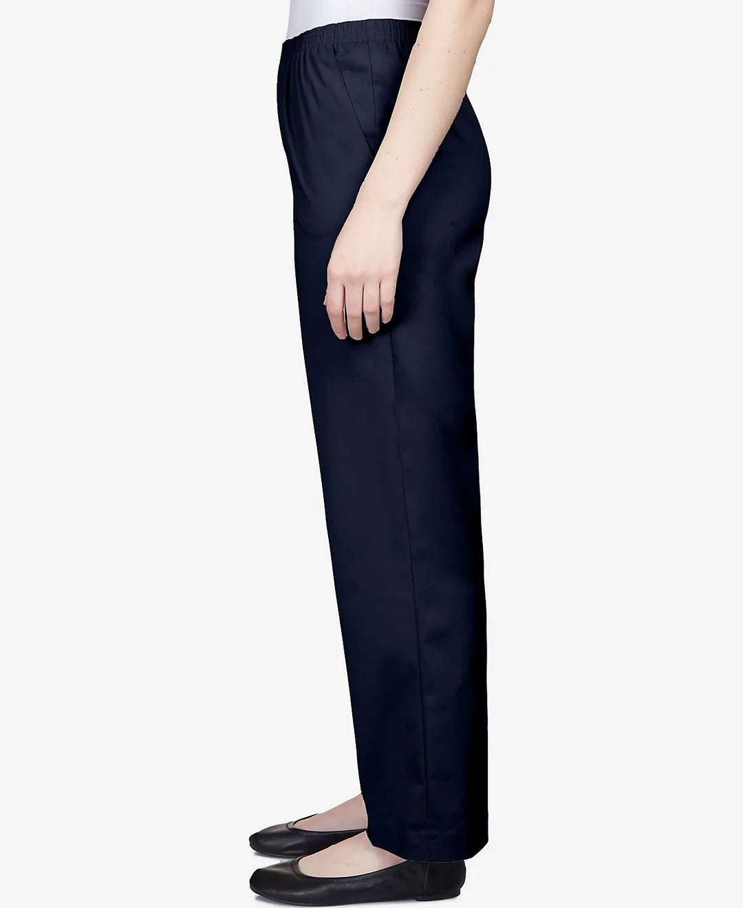 Alfred Dunner Classics Twill Pull-On Pants MSRP $44