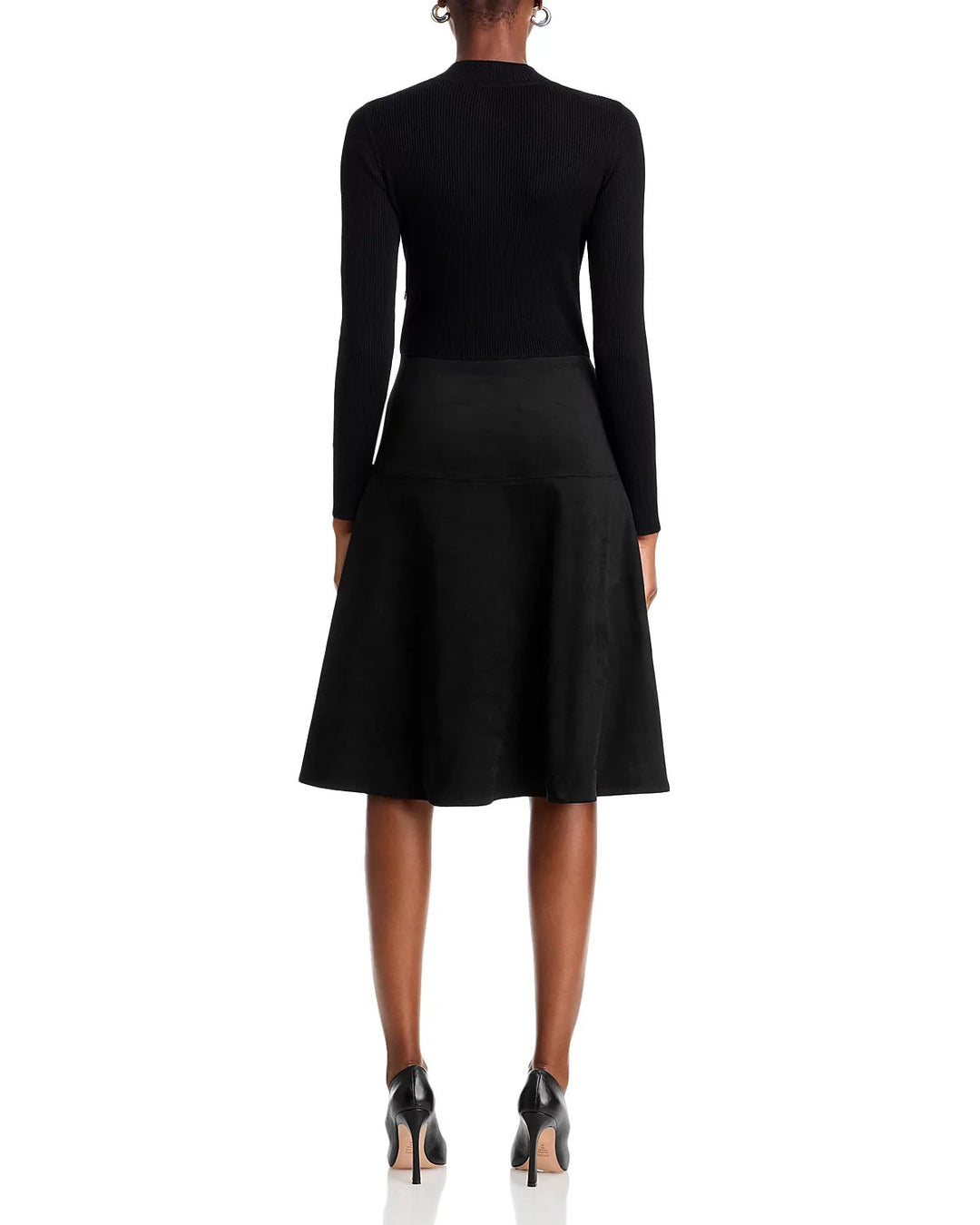 T Tahari Mixed Media Dress MSRP $128