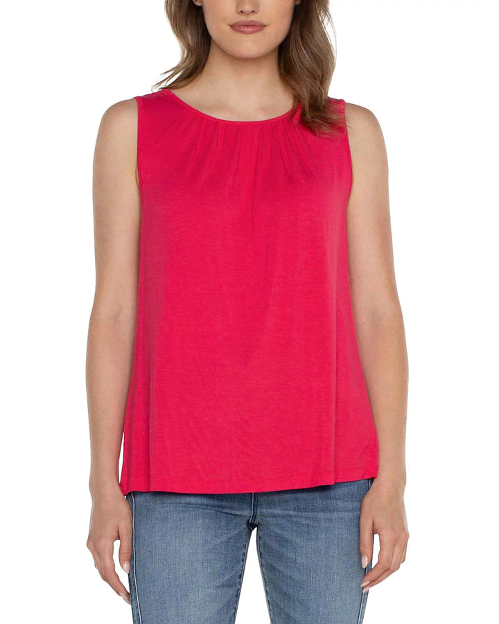Liverpool Los Angeles Sleeveless Knit Top MSRP $44