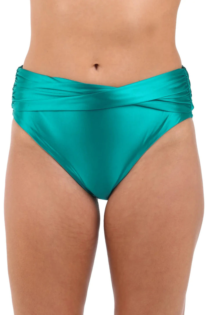 La Blanca Earth Twisted Bikini Bottoms MSRP $79