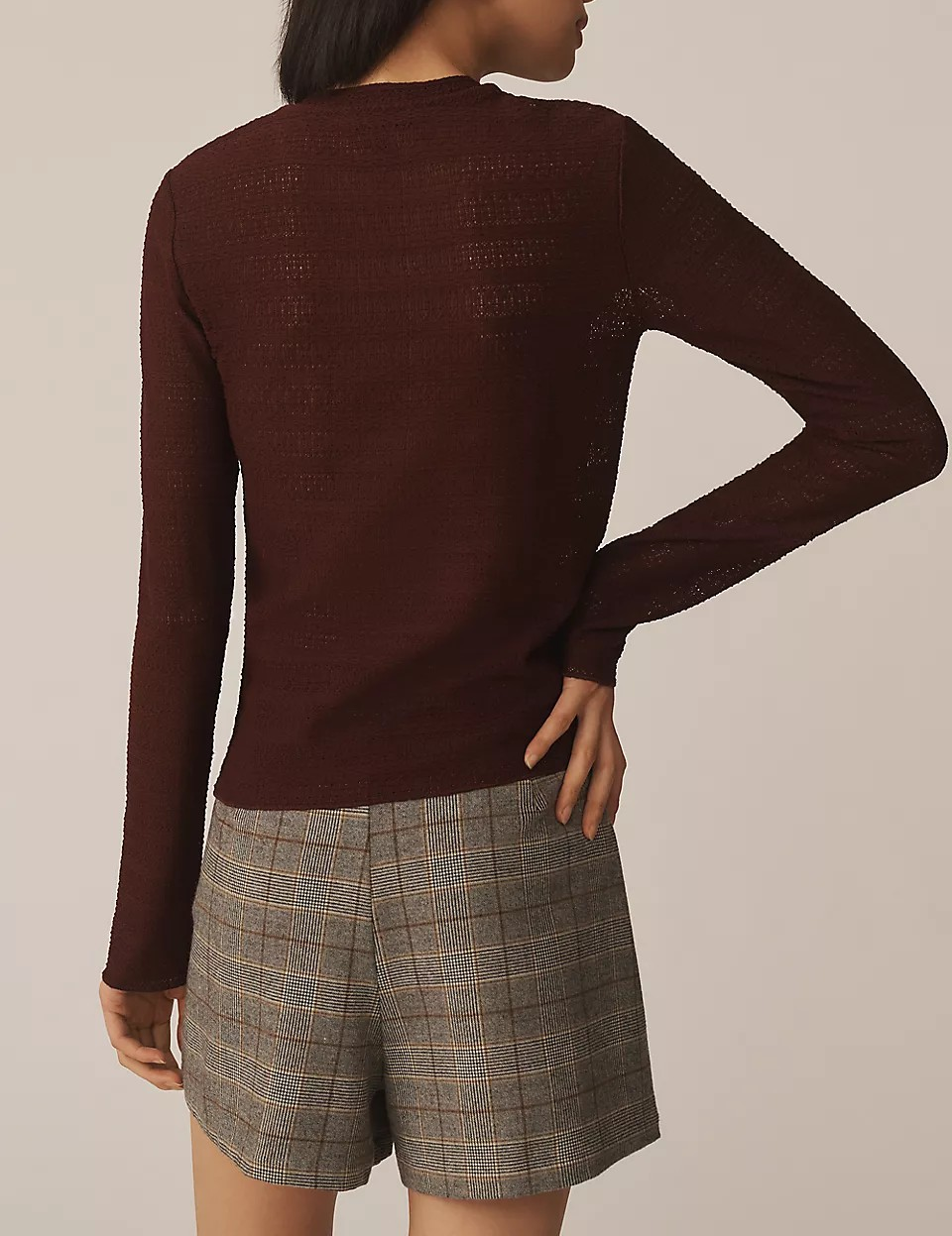Rag & Bone Julia Pointelle Tee MSRP $178