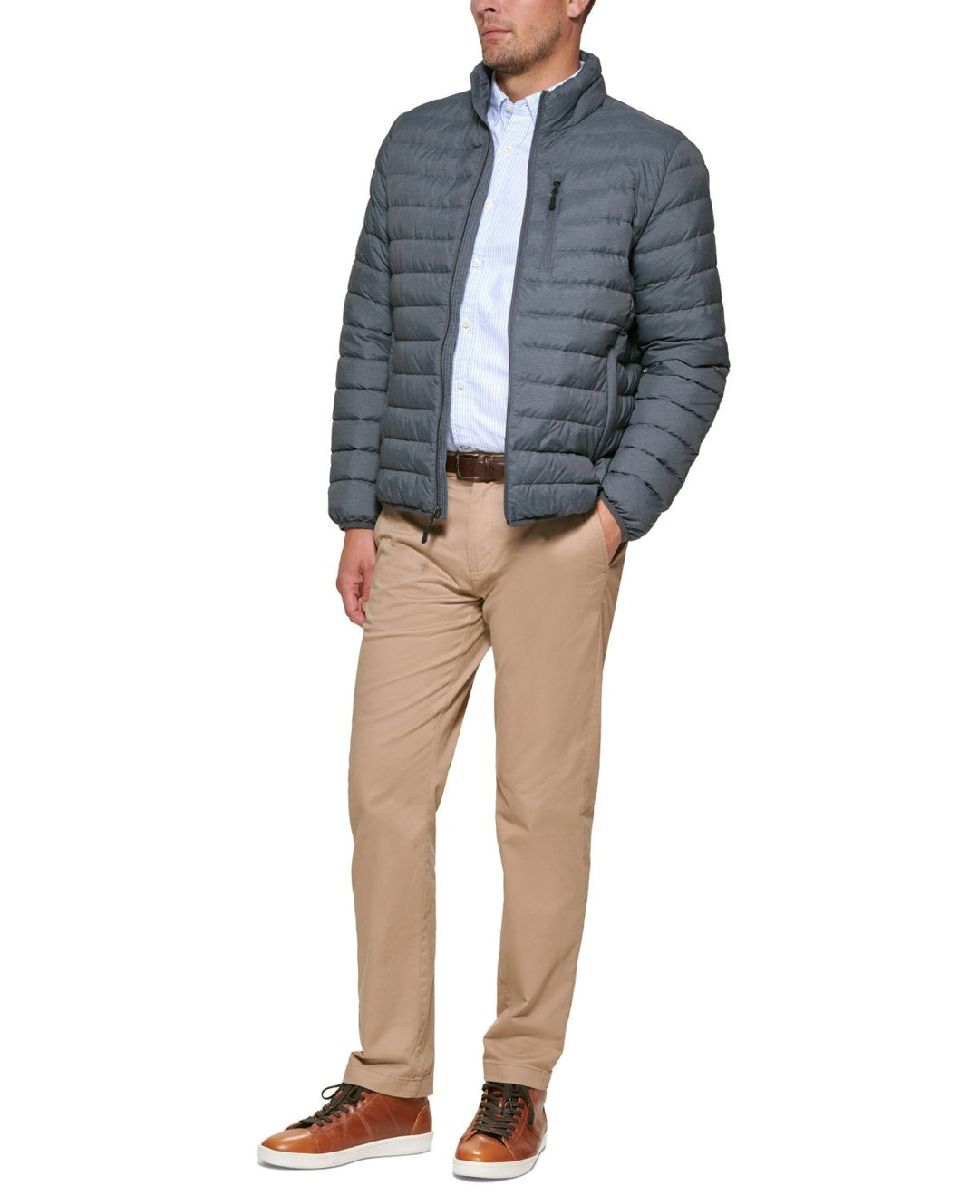 Club Room Down Packable Quilted Puffer Jacket MSRP $125