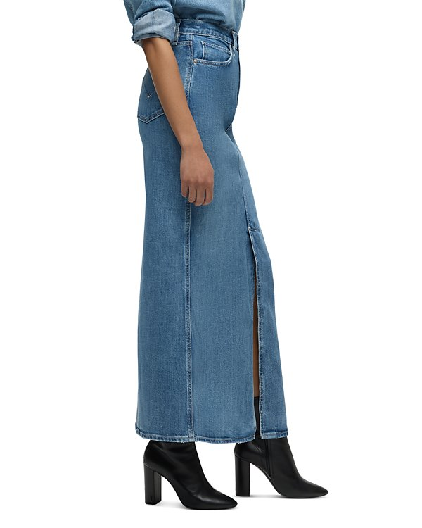 Hudson Denim Maxi Skirt MSRP $235
