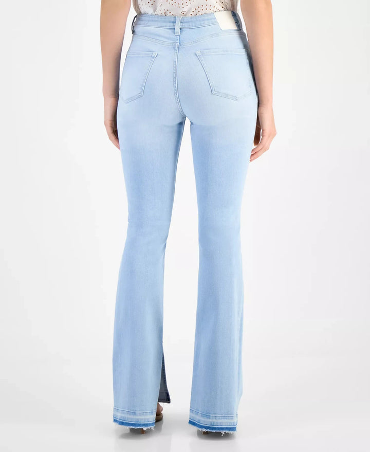 BOSS Orange Women's Mid-Rise Slit-Flare-Leg Jeans MSRP $159