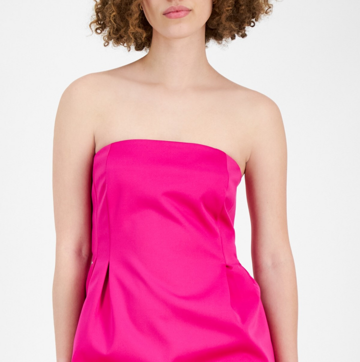 Sam Edelman Strapless Structured Mini Dress MSRP $138