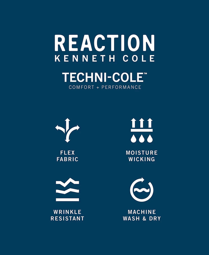 Kenneth Cole Reaction Slim-Fit Flex Stretch Dress Shirt MSRP $75