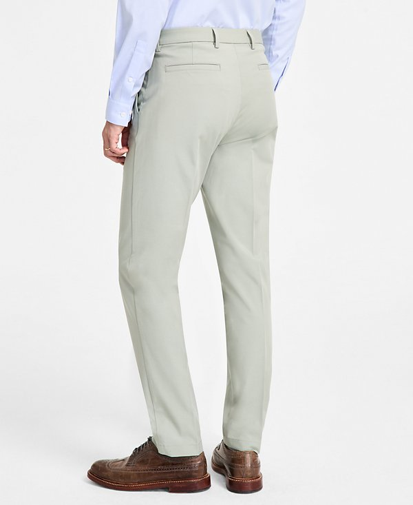 Michael Kors Men's Classic-Fit Cotton-Blend Dress Pants MSRP $95