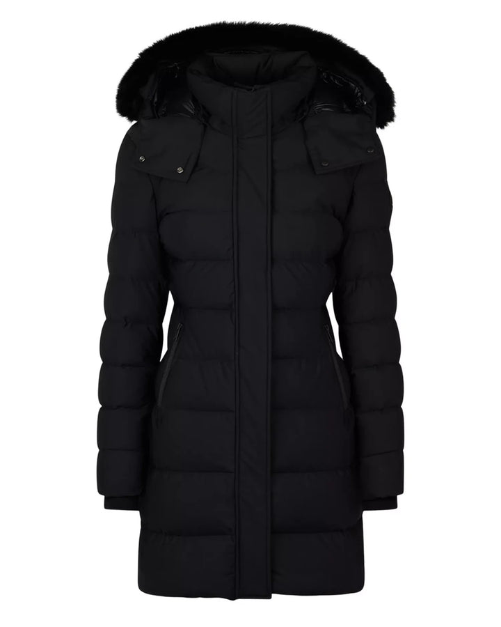 Moose Knuckles Watershed Shearling Trim Down Parka MSRP $1395