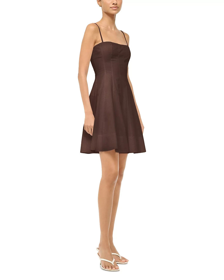 STAUD Wylie Mini Dress MSRP $245