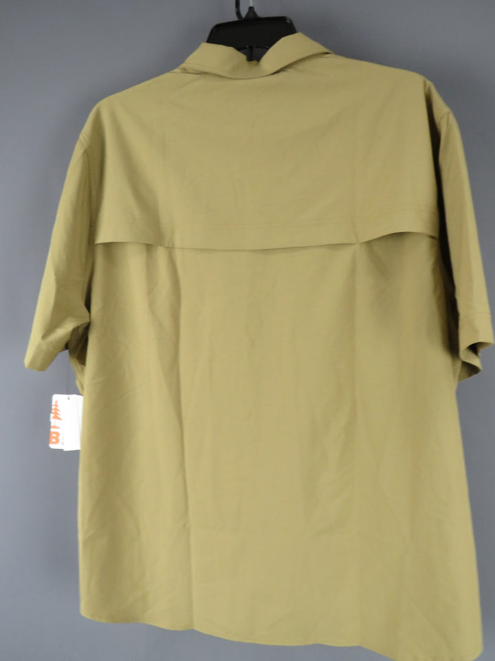 BASS OUTDOOR Explorer Short-Sleeve Shirt MSRP $79