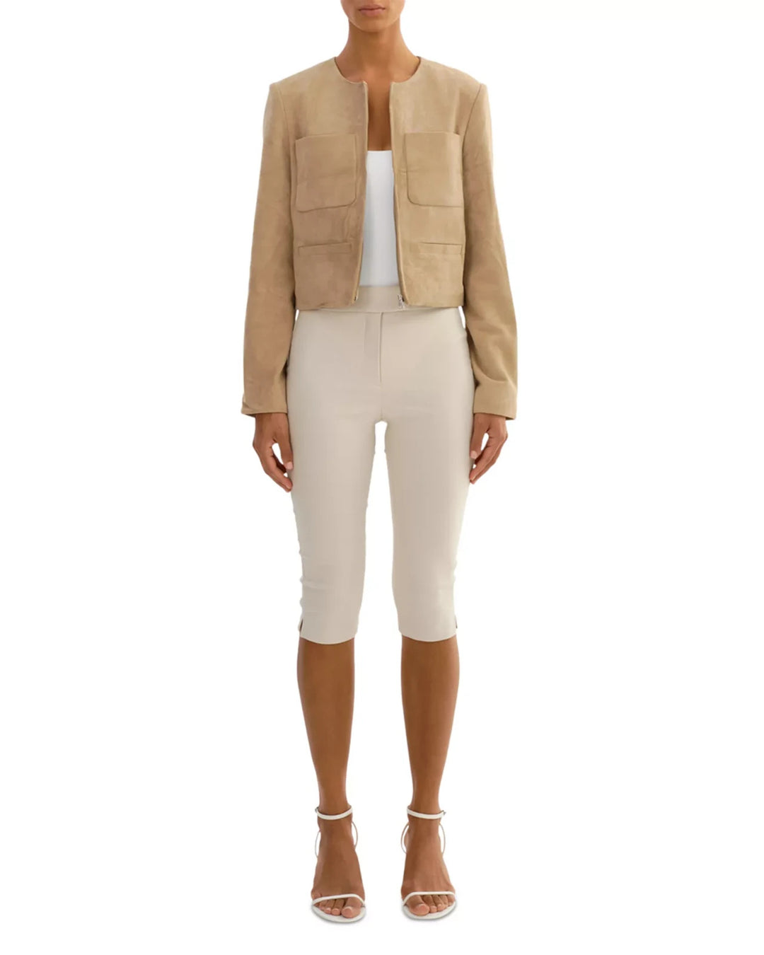 LAMARQUE Linette Suede Jacket MSRP $595