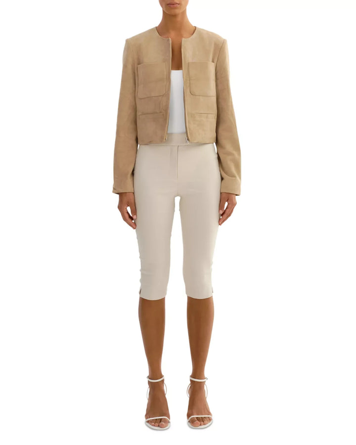 LAMARQUE Linette Suede Jacket MSRP $595