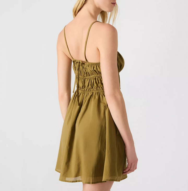Steve Madden Women's Banded Mini Heather Dress MSRP $89