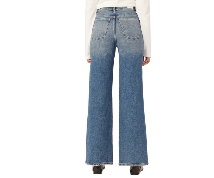 DL1961 Hepburn High Rise Wide Leg Jeans MSRP $219