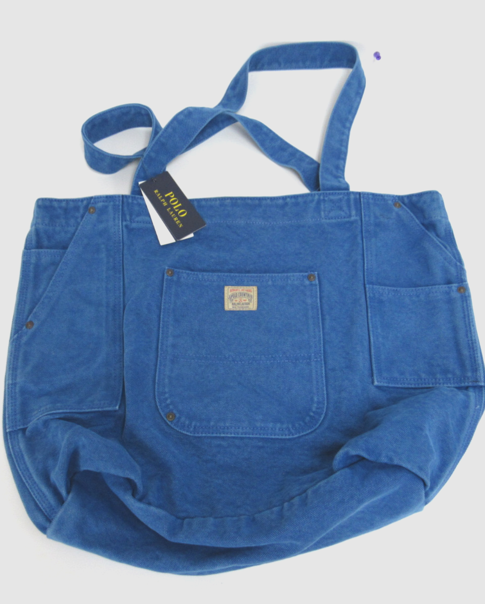 Polo Ralph Lauren Men's Canvas Workwear Tote Bag MSRP $228