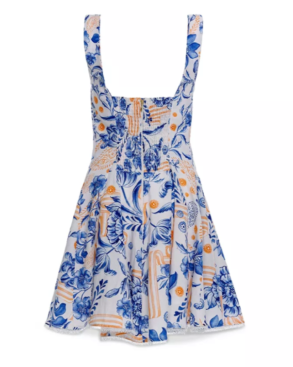 Agua Bendita Kristen Azure Dress MSRP $220