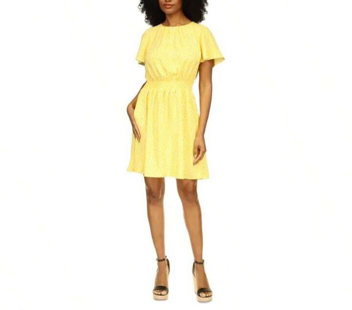 Michael Kors Animal Print Dress MSRP $155