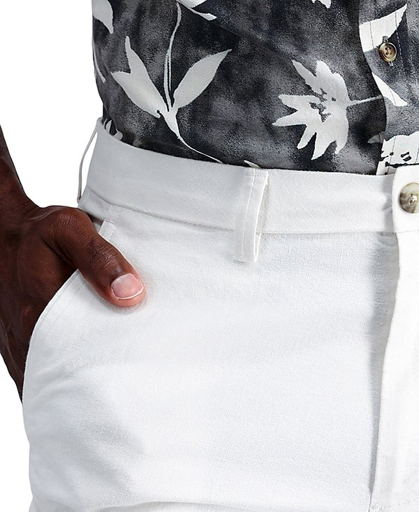 Kenneth Cole Reaction Men's Slim-Fit Linen Pants MSRP $95