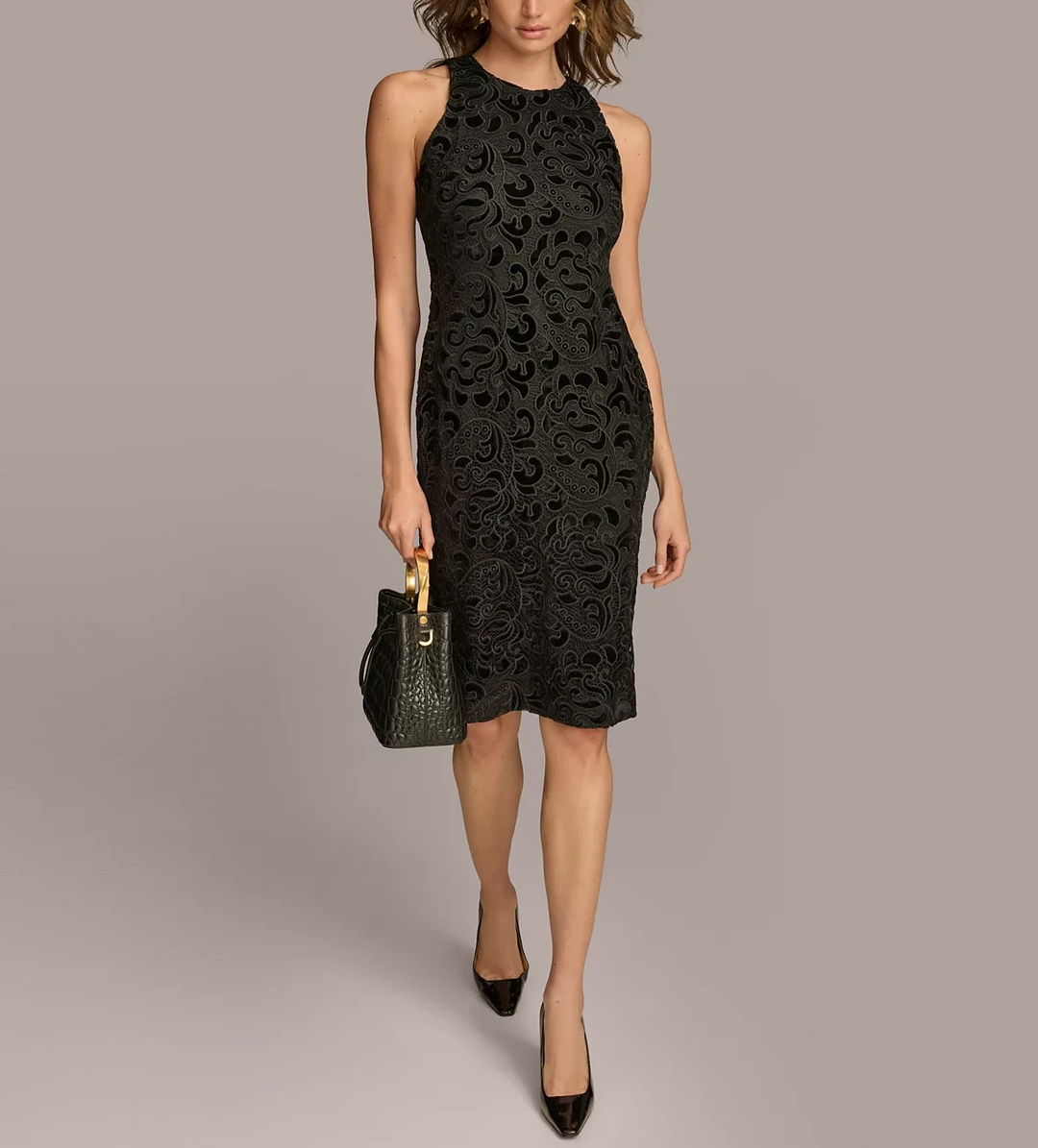 Donna Karan New York Lace Sheath Dress MSRP $199