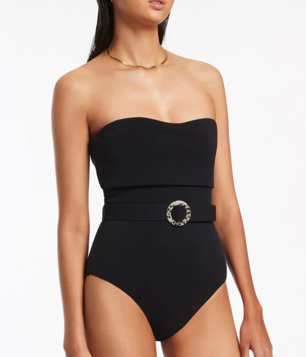 JETS Isla Rib One Piece Swimsuit 30B 619