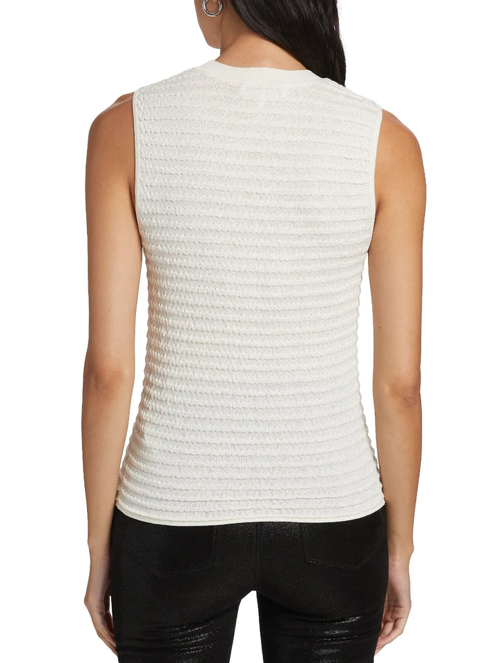 Frame Smocked Sleeveless Top MSRP $348