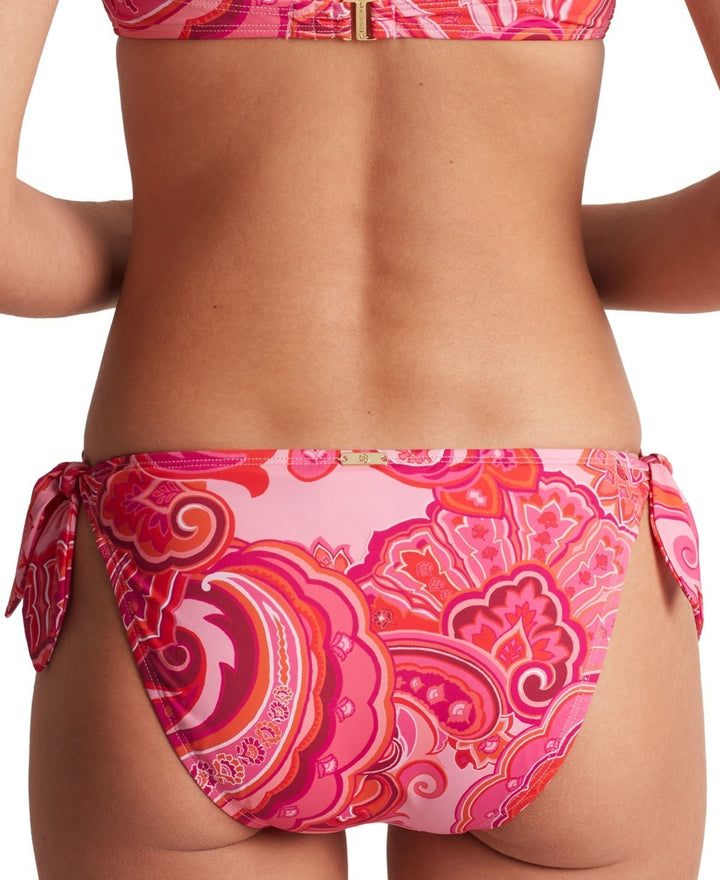 Lauren Ralph Lauren Printed Side Tie Hipster Bikini Bottoms MSRP $75